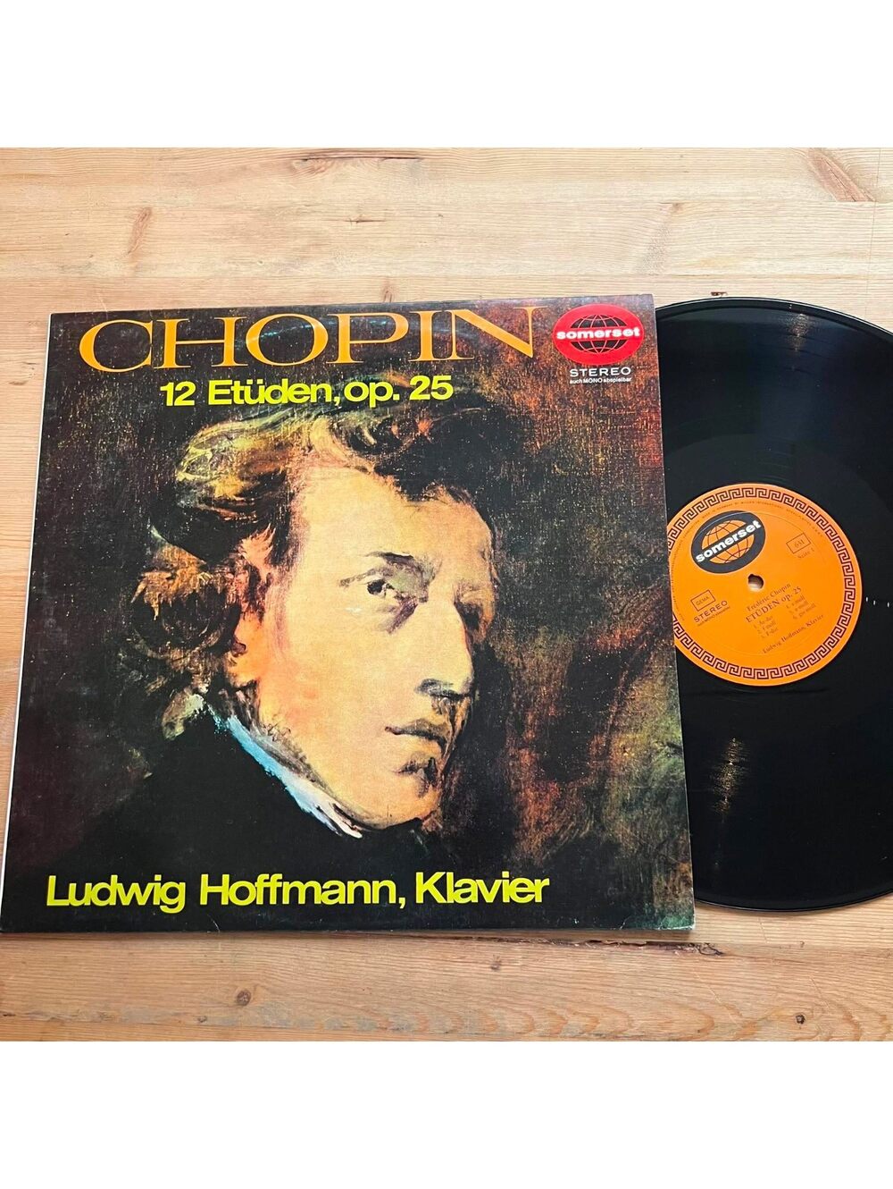 Frédéric Chopin - 12 Etüden, op. 25 33rpm VG+ VR20